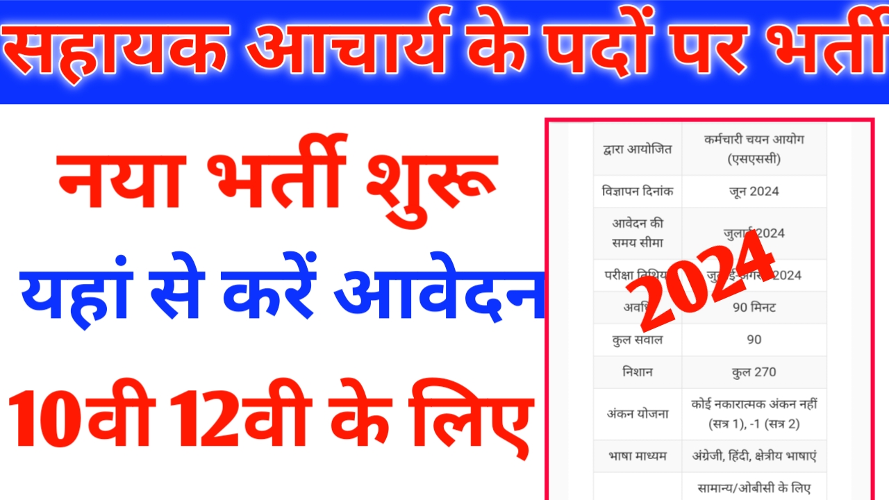 RPSC Assistant Professor Requirement 2024: राजस्थान लोक सेवा आयोग द्वारा चिकित्सा शिक्षा विभाग के लिए सहायक आचार्य के पदों पर भर्ती